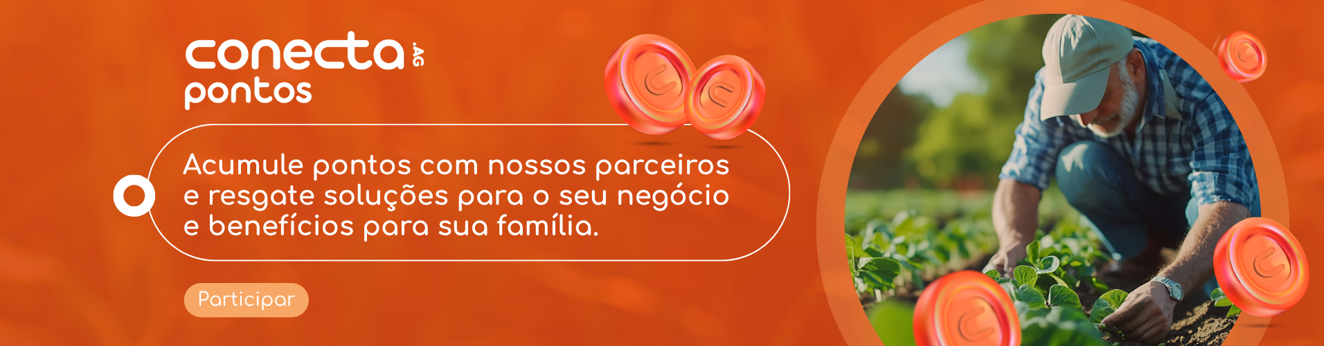 Conecta Pontos — o programa de pontos do agro